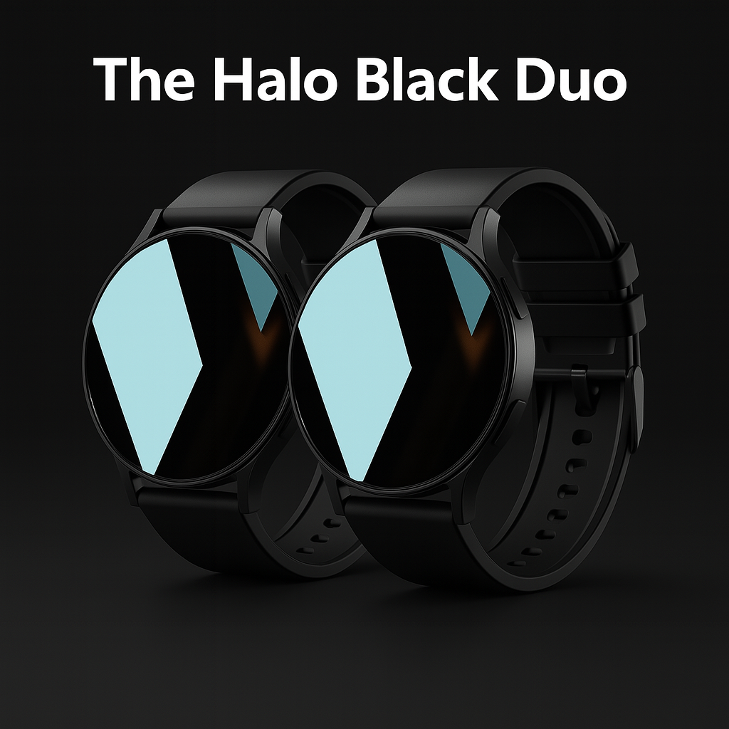 Halo Series – Smart Bluetooth Watch with Call, Fitness & Music Control