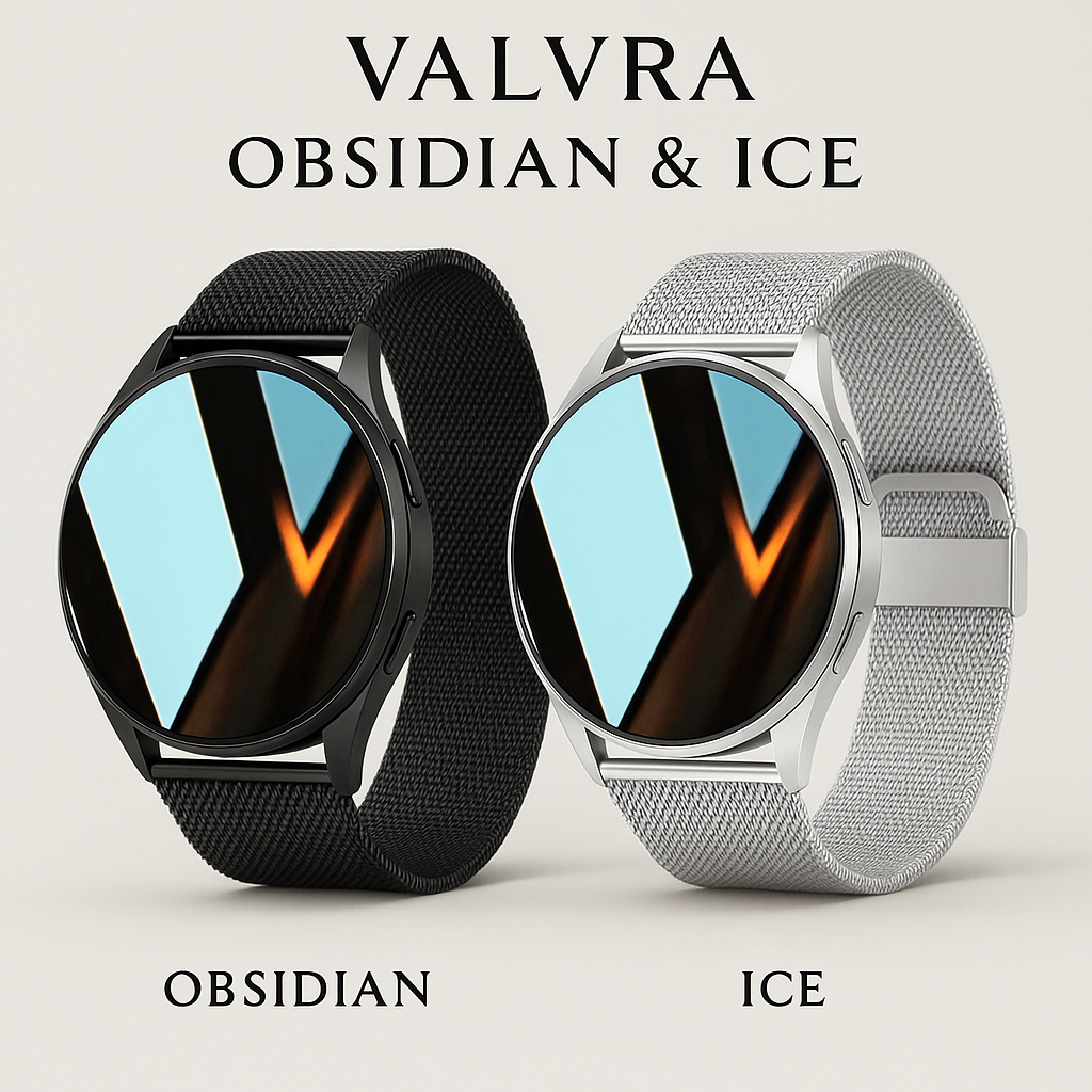 Halo Series – Smart Bluetooth Watch with Call, Fitness & Music Control