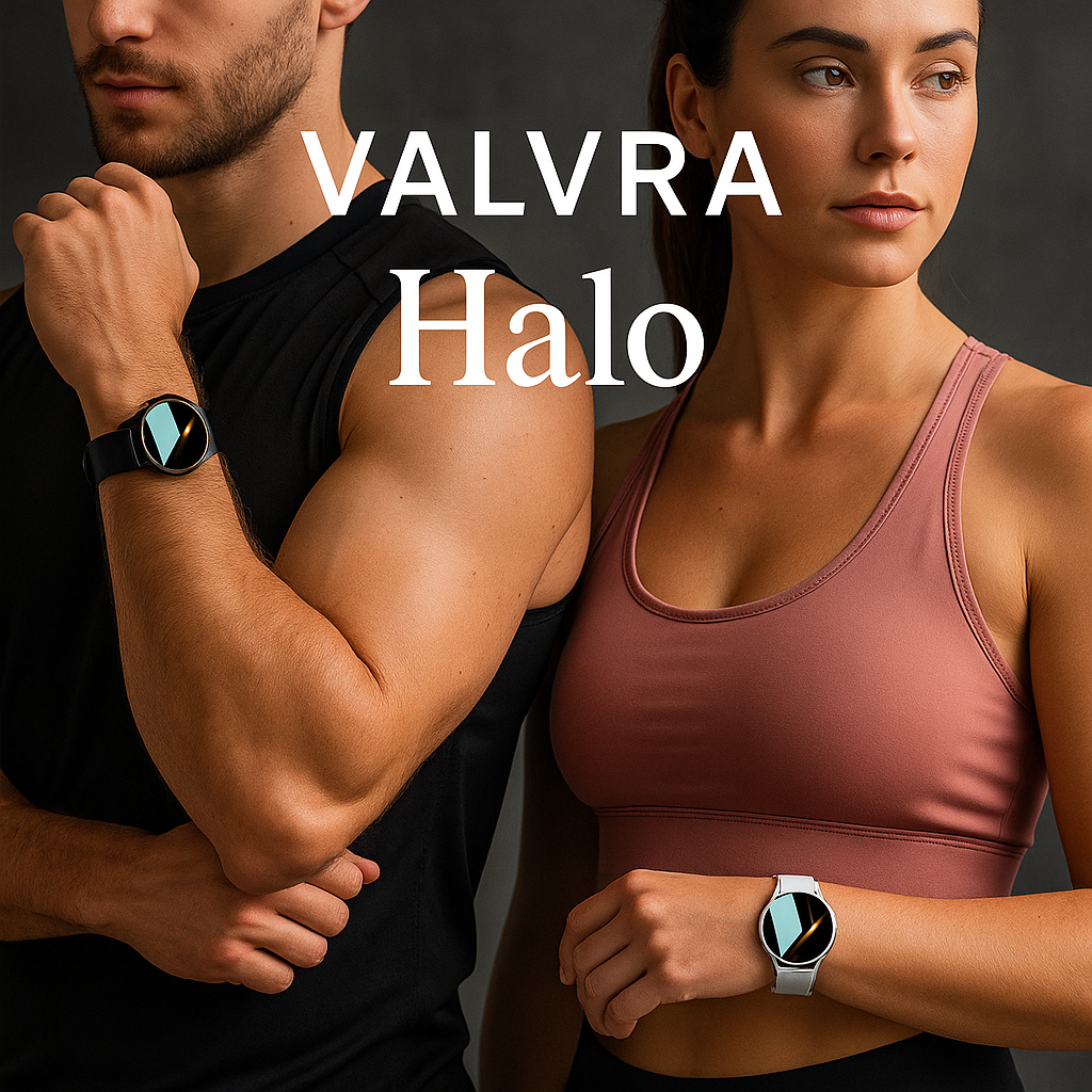 Halo Series – Smart Bluetooth Watch with Call, Fitness & Music Control