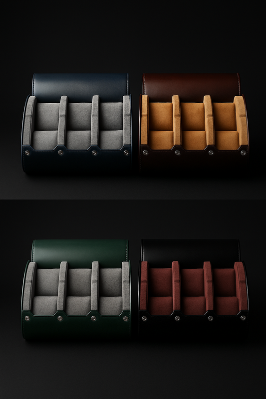 VALVRA™ Reserve Case – 6 Slot Watch Roll Display
